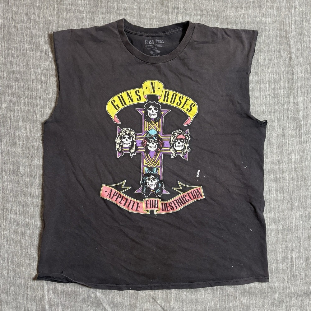Guns N' Roses black tank top - XL